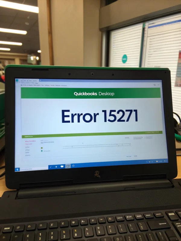 error 15271 in quickbooks desktop