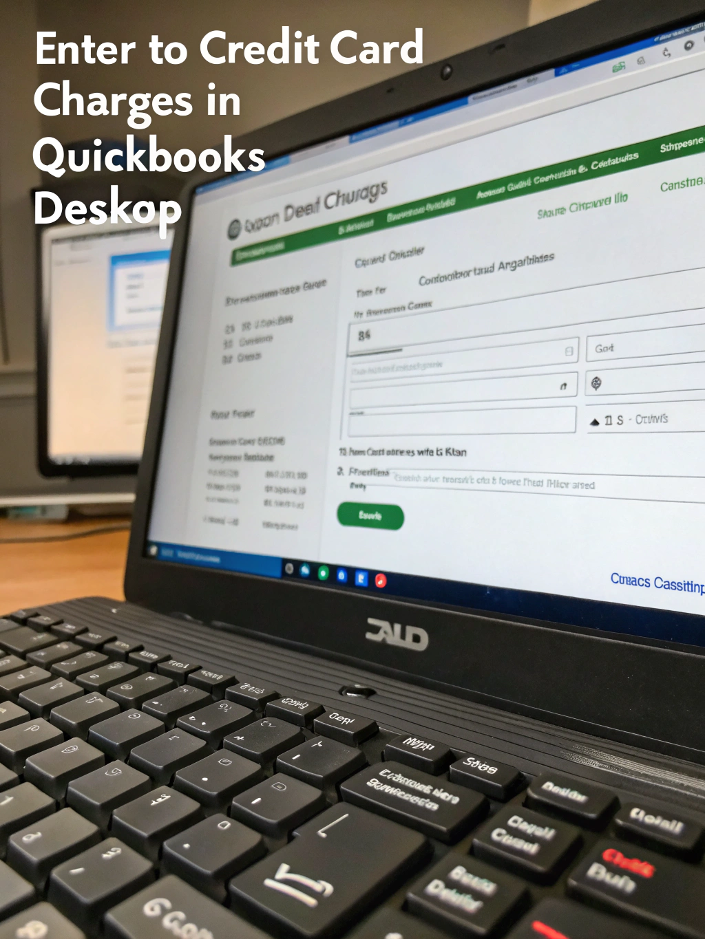Key features for how to enter credit card charges in QuickBooks Desktop