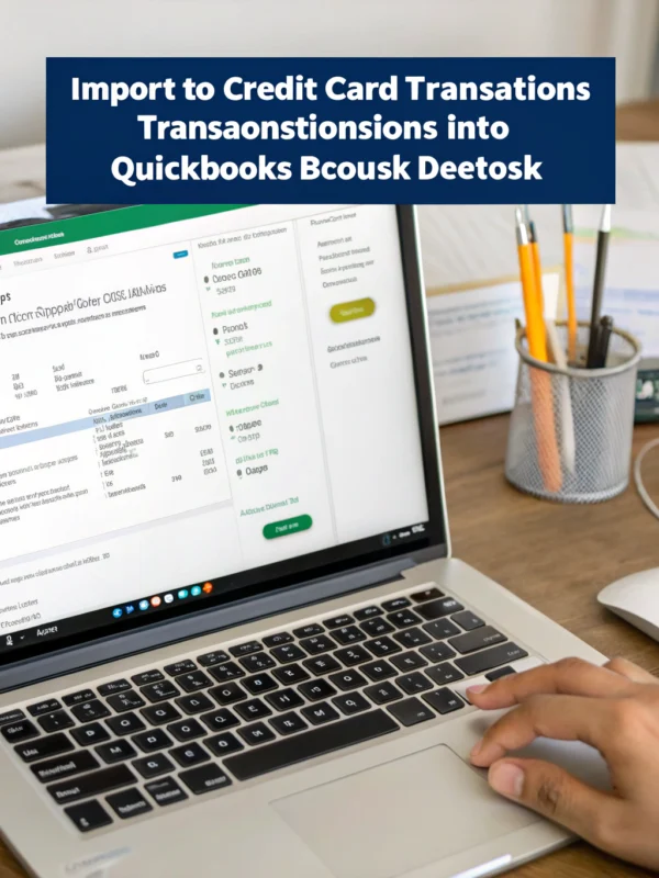how to import credit card transactions into quickbooks desktop