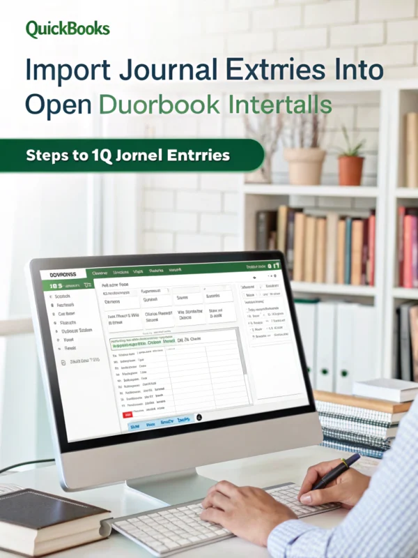 how to import journal entries into quickbooks desktop