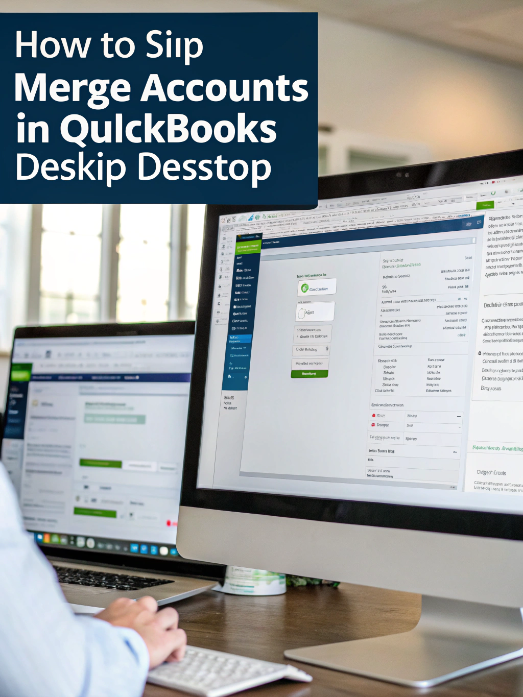 how to merge accounts in quickbooks desktop