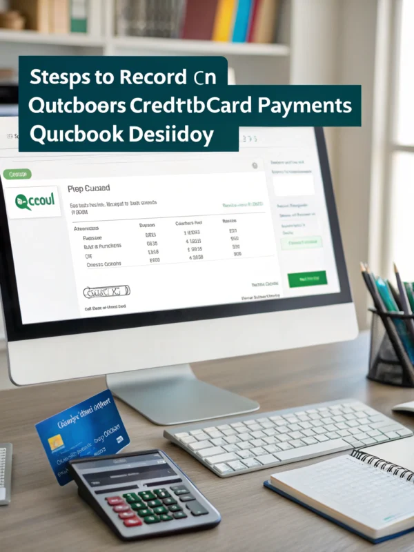 how to record credit card payments in quickbooks desktop