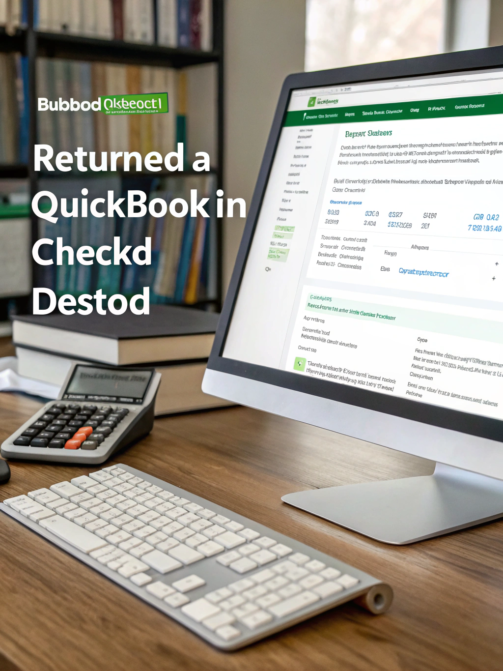 how to record returned check in quickbooks desktop