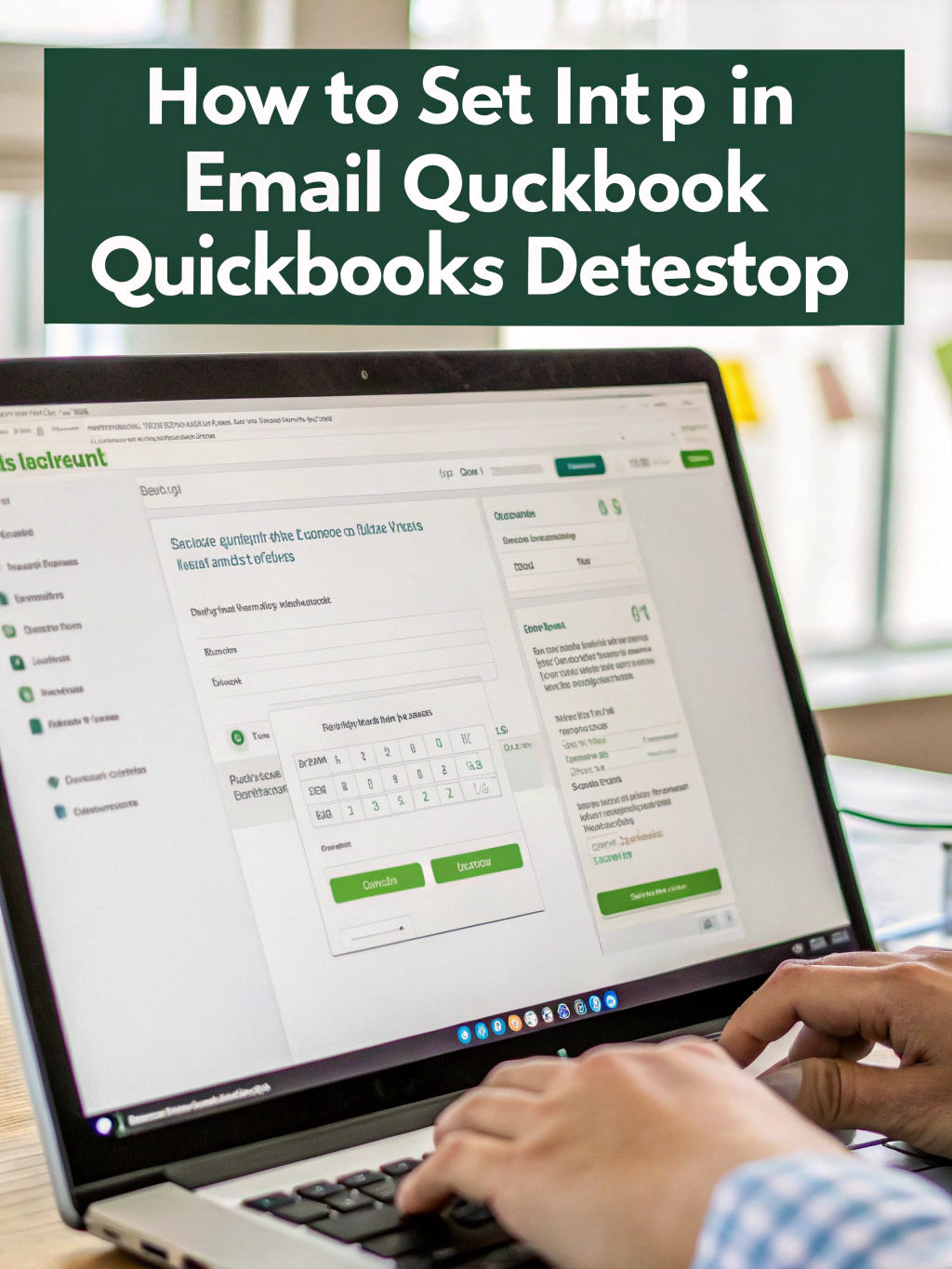 how to set up email in quickbooks desktop
