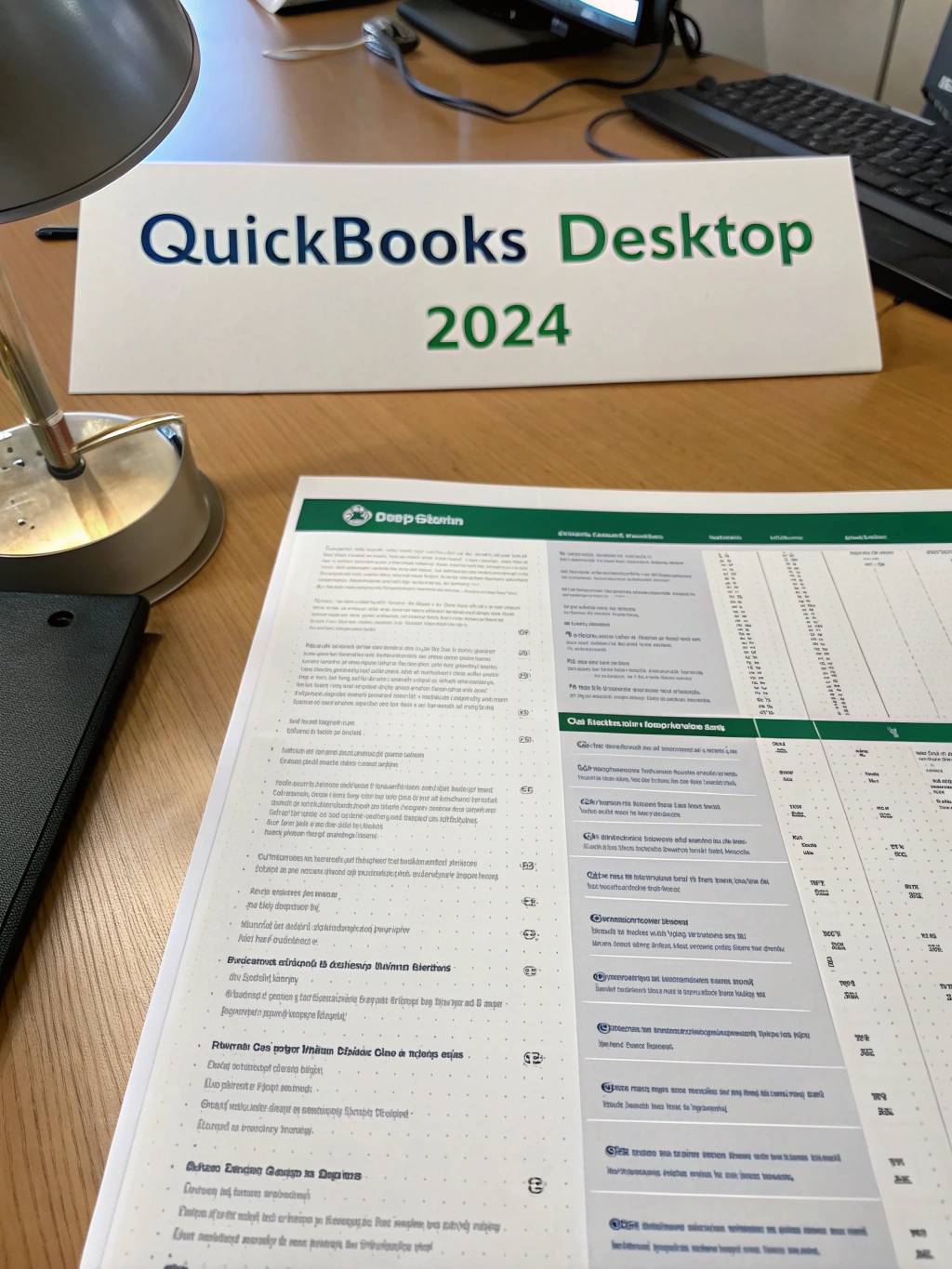 QuickBooks Desktop 2024 Key Ingredients