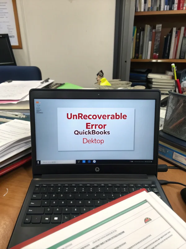 unrecoverable error quickbooks desktop