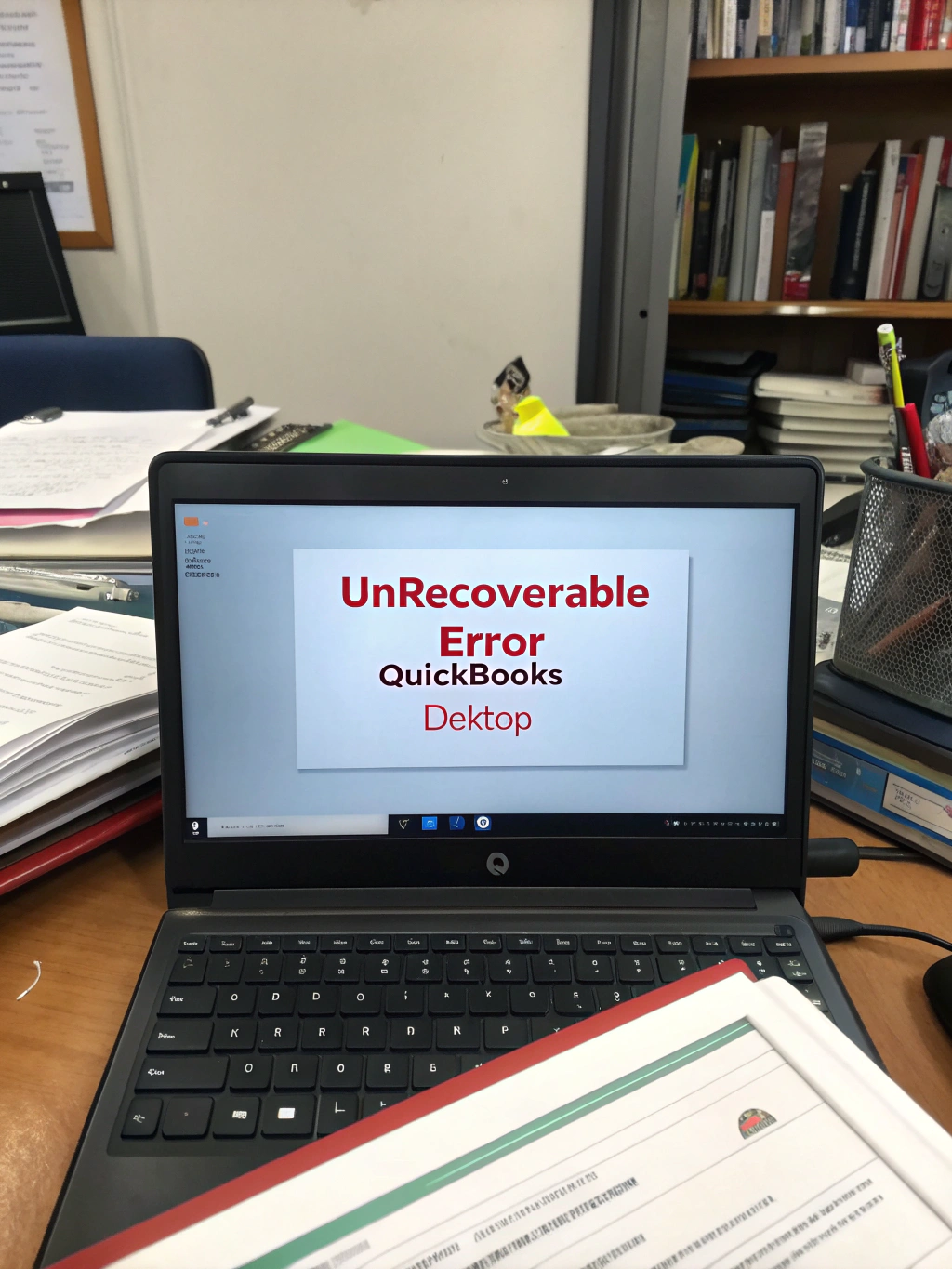 unrecoverable error quickbooks desktop
